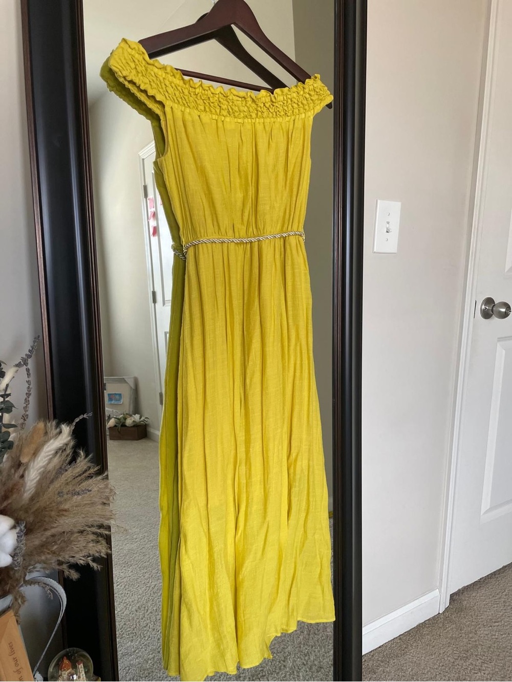 Thalia Sodi - Maxi Dress in Mustard Yellow